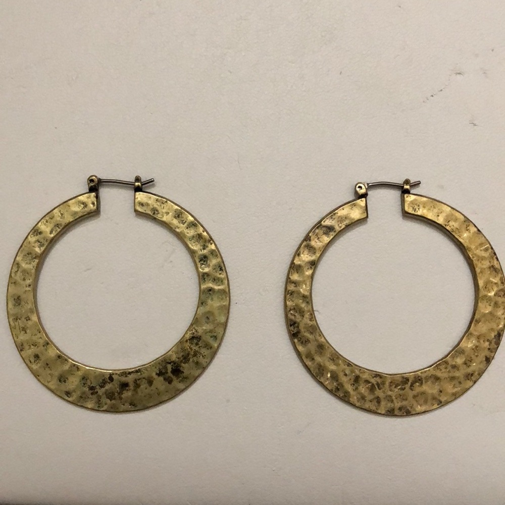 Beautiful Gold Hoop Earrings